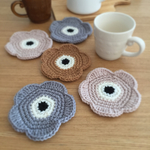 【yopi2121様オーダー品】コースター flower natural