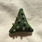 クリスマスツリー ブローチ