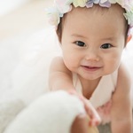 花かんむりのような ヘアバンド▼Babyから使える▼