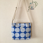 SALE☆サークルフラワーのショルダーバッグ
