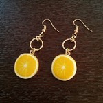 【送料無料】再販＊フルーツ・グレープフルーツピアス