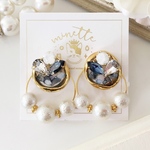 shell &stone bijou ♡ pearl ring