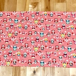 選べるサイズ2種類！パンダマトリョーシカランチョンマット