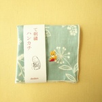 て刺繍ハンカチ「手編みのセーター」