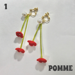 お花のブランコピアス