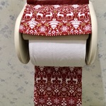 トイレットペーパーホルダーにも季節感を 〜クリスマス編〜