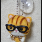 ＊cocomanma 様　オーダー商品　めがねのねこちゃん＊