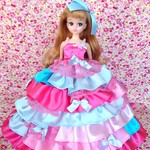 キャンディプリンセス(水色)☆リカちゃんサイズ 