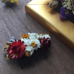 ドライフラワー🌼髪飾り🌼お呼ばれナチュラル