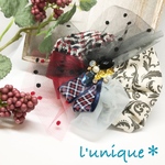 brooch＊ブローチ＊ヘアアクセサリー＊ヘアゴム＊ビジュー＊リボン