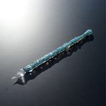 〈3Royal glass pen〈turquoise blue〉"ターコイズブルー"