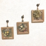 ドライフラワーのミニミニフレームセット