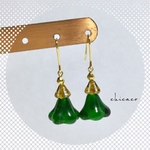🎄ツリーのピアス／イヤリング green