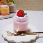 ストロベリームース☆フェルトケーキ