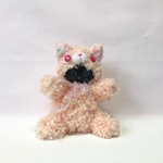 猫の着ぐるみさん(ピンク、黒猫)