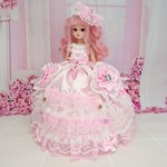 リカちゃん お姫様ドレス 一点物☆ピンク