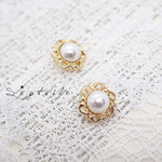 2個SET Gold Import Design ボタンC 18mm