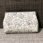 30％OFF リバティ がま口通帳ポーチ