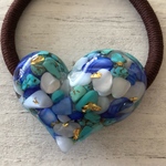 ハンドメイド☆レジンヘアゴム