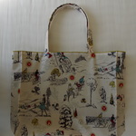 マチ付きバッグ*Lサイズ*リバティ*Baron*33×40×12㎝