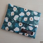 ポケット付きティッシュケース　　* Pure camellia