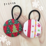 クリスマスヘアゴム🎄