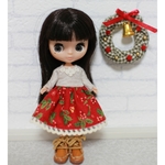 プチブライス☆クリスマスワンピース①