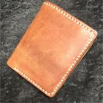 二つ折り財布　ハンドメイド