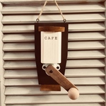 木製 壁掛けコーヒーミル風♡(アンティーク風)