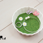 【再販】芝生のアクセサリートレー