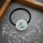 雪うさぎ ヘアゴム 