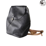 Hermit（ブラック）リュック・手縫い