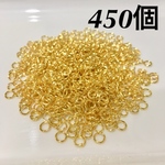 送料無料 丸カン 4mm ゴールド