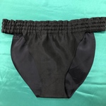 シルクふんどしパンツ  黒