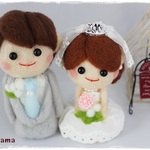 【オーダー予約済み】結婚のお祝いにもおススメのウェディングドール