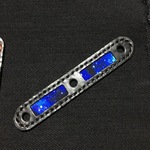 プレートパーツ　宇宙-黒B　【カスタムブレスレット専用】※ブレスレット・コンチョ別売り