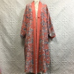 rose1221様分　【超ロングカーデガン・着物リメイク】　