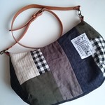ma様オーダー品☆リネン＆パッチショルダーバッグハンドメイドマザーズバッグ8