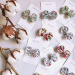 Christmas Collection  liberty funwari ribbon Clip ＊baby&kids