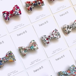 [11/26新柄追加] Christmas Collection  Liberty Ribbon Clip ＊baby&kids