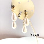 白いピアス〜2way〜