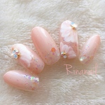 ニュアンスフラワーネイル