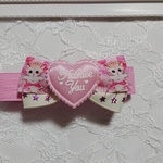 お弁当ゴムバンド♡ランチベルト♡ゆめかわリボン