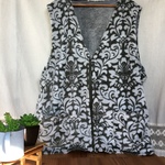 前ファスナーの単衣暖か紳士ベスト