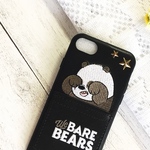 iPhone XS MAX  XR  XS X 6/6s/7/8plus 6/6s/7/8ケース【再登場 ２】パンダ  かわいい