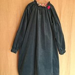 ［120］スモックワンピース～インクブルー