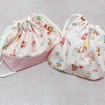 かわいいお弁当袋＆コップ袋(スイーツ)