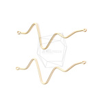 PDT-1586-MG【2個入り】ロングウェービーバーペンダント,Long Wavy Bar Pendant