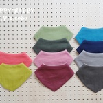 バンダナ風スタイ(無地：10色展開)