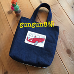 レトロなバス トートバック